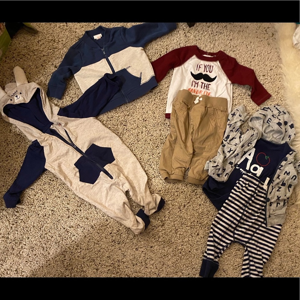 Cat and Jack outfit extravaganza
